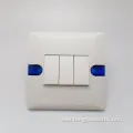 Electrical Wall Light Switch Socket 3 Gang